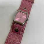 Relic  women watch silver tone 28mm case quartz analog pink dial up to 7” running Photo 1