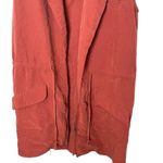 Anthropologie  / Elevenses Old Town Vest Size XS in Rust Color Photo 4