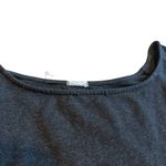 Monrow Grey Midi Length Ruched Stretch Dress Off Photo 4