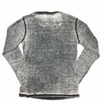 zen distressed light thermal pullover Photo 3