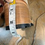 Patina Suede Block Heel Mary Jane Shoes Closed Toe Size 10 Tan Photo 9