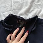 Golftini Womens Size Small Sleeveless Blue Golf Polo Tank Top Collared Shirt Photo 5