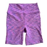 Outdoor Voices Bike Shorts Size Small Hyacinth Purple Space Dye High Rise 6" Photo 0