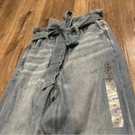 American Eagle New  Jeans Womens Sz 0 Mom Straight Jean High Rise Denim Paperbag Photo 1