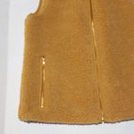 J.Crew Factory Teddy Bear Fleece Vest-Size XS-Full Zip-Pockets-Lined-Preppy-NEW Photo 3