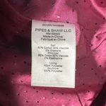 Veronica Beard Cencia Magenta Velvet Collarless Jacket Size 2 Photo 9