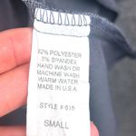 Last Tango Tunic Top Gray Layered Long Sleeve Stretch Knit Staple Small Photo 6