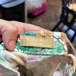 Kate Hill  womens floral corduroy spring casual pants pink/green 16 Photo 3