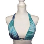 BCBGMAXAZRIA  Swim Bikini Top Womens M NEW Blue Beach Photo 0