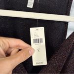 Anthropologie Eri + Ali Encore Shine Metallic Cami Top Gold Size S NWT Black Photo 3