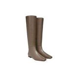 Vince Nella Women's Knee High Leather Boots Gray Zip Closure Size 8.5 Photo 0