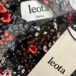Leota  Black Floral Skyler Cropped Jumpsuit, S Photo 5