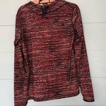 Nike Pro Women’s XL Red Marled Dri Fit Pullover Golf Tennis Sports Athleisure Photo 0