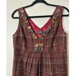 Laundry by Shelli Segal  Plaid Tweed Dress 8 Retro Academia Twee Preppy Office Photo 2