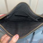 Rebecca Minkoff  Striped Crossbody Bag Black White Blue Red Chain Strap Photo 4