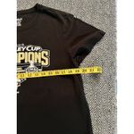 Reebok Pittsburgh Penguins Shirt Women’s Large NHL Hockey 2009 Stanley Cup Photo 1