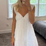 EXPRESS White Dress Photo 0