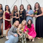 Green Satin Prom / Bridesmaid Dress Size M Photo 10