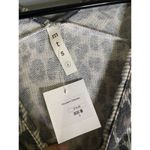 MTS Boutique Leopard Print Short Sleeve Tunic Top Size Large NWT Black Photo 3