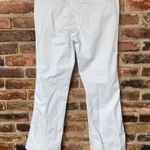 J.Crew  Favorite Fit Beige Khaki Flare Leg Twill Chino Pants Women's Size 6 Photo 5