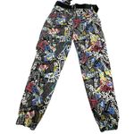 Vip Jeans Graphic Print Joggers Belt Size 5/27 Graffiti Street Wear Skater Y2K Photo 5