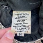 Vintage 1980s Black Beaded Silk Long Maxi Evening Gown Womens Medium Photo 12