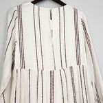 𝅺NWT BIANCOGHIACCIO Italia Linen Blend Striped Dress Small Photo 7