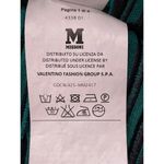 Missoni Black Gray Green Crew Neck Sleeveless Striped Knit Top Size 6 Photo 7