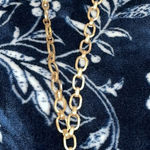 Universal Threads NWT! Universal Thread gold-tone chain necklace with a rectangular pendant Photo 0