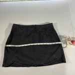 PacSun  Back Zip Denim Jean Mini Skirt Womens Juniors Size 25 Faded Black Photo 7