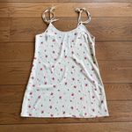 Urban Outfitters Butter Yellow Satin Ditsy Floral Slip Dress Mini Tie Med Y2K Photo 0