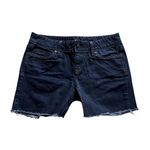 Loft Ann Taylor  Modern Crop Women Dark Wash Denim Casual Chic Size 4 Photo 1