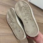 P448 High-Top Sweater Knit Wedge Sneakers Tan Beige Size 36 Photo 4