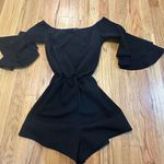 Maru Off the shoulder romper Black Photo 0