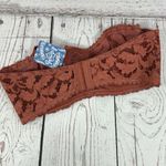 Free People  Intimately Bra SZ 34C Love Letters Convertible Strapless Paprika Photo 4