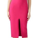 Nicholas‎ Crepe Quilted Bra Dress in Fuschia Pink Size 6 Photo 0