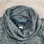 Reebok  Women's Blue Cowl Neck Knit Sweater Pullover Size XL Photo 4