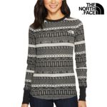 The North Face Women's Holiday Nordic Waffle Shirt Black Base Layer Athletic Small Photo 1