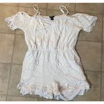 Rue 21  White Romper Large Photo 0