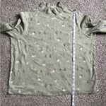 Croft & Barrow Vintage  Green Mock-neck Long Sleeve Shirt Snowmen Christmas 2X Photo 5