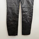 Princess Polly  faux leather biker moto pants womens size US 4 black Photo 2