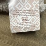 MUK LUKS Cabin Socks Red Grippy Sherpa Cozy Tall Slipper Gift Giving Small 6 Photo 4