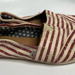 Toms American flag patriotic shoes size 9.5 Photo 0