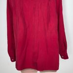 Dress Barn  100% Silk Blouse Size L Excellent Photo 5