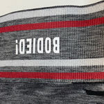 Stylish Black and Gray Women's Sports Bra Large Photo 2