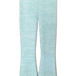 Le Ore Rimini Green Marled Ribbed Knit Stretchy Trousers Revolve Sustainable S Photo 1