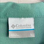 Columbia  Women's Aqua and Teal Fleece Pullover‎ Sweatshirt Size Large Photo 1