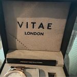 VITAE London Elmington Marble Bracelet Watch, 36MM in Rose Gold NWT $259.00 Photo 4