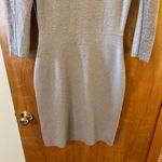 Agnona Beige Color Block Midi Dress Wool Cashmere Blend NWT Small MSRP $2250 Photo 8