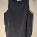 Zella  Charcoal Women's Tank Top with hole design medium #721 Photo 0